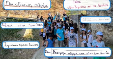 Ο απόηχος μιας εκδρομής στη Λεσινίτσα: Εκθέσεις με τις εντυπώσεις των παιδιών
